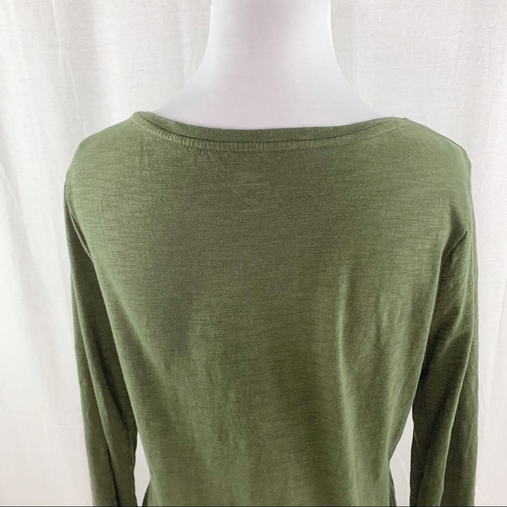 Old Navy every wear green long sleeve tee - Picture 8 of 12